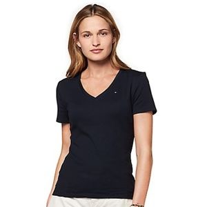 Tommy Hilfiger Black V Neck Tee NWT